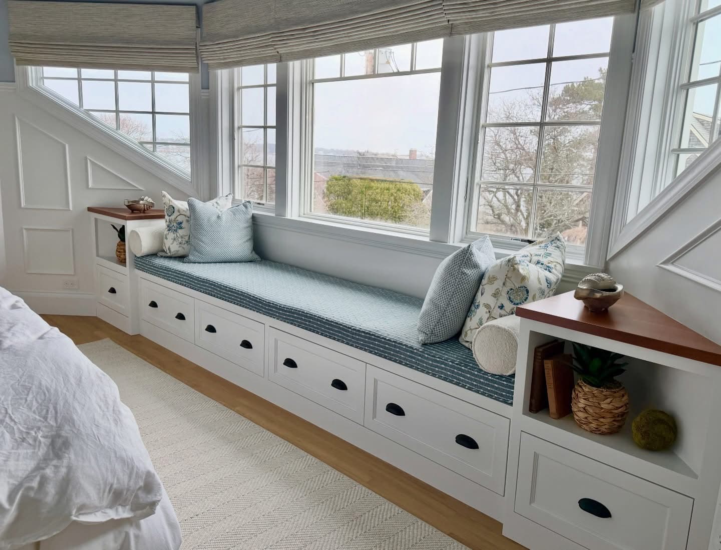 Built-in shelving and cabinetry